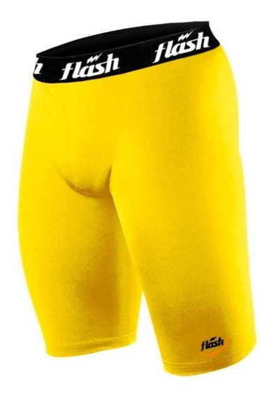 Calza Corta Bermuda Hombre Futbol Colores Spandex Flash Fivra