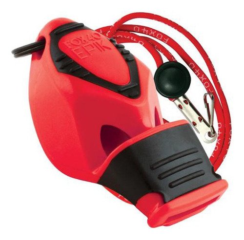 Silbato Fox 40 Epik Cmg Con Cordon Entrenador Profesional Color Rojo