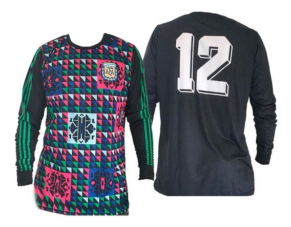 Buzo Arquero Goycoechea Retro Mundial 90