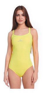 Traje Baño Malla Bretel Fino Natacion Resiste Cloro Heracles
