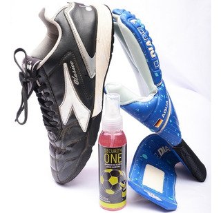 Spray Inhibidor De Olores Guantes De Arquero Security One