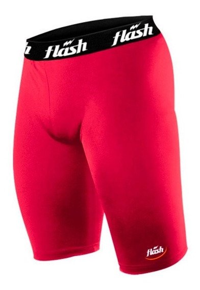 Calza Corta Bermuda Hombre Futbol Colores Spandex Flash Fivra