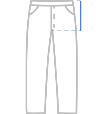 Tiro delantero de prenda